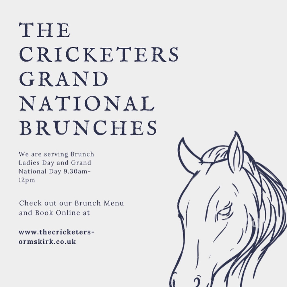 The Cricketers: Grand National Brunches